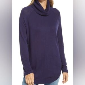 NWT Caslon Turtleneck Tunic Sweater
